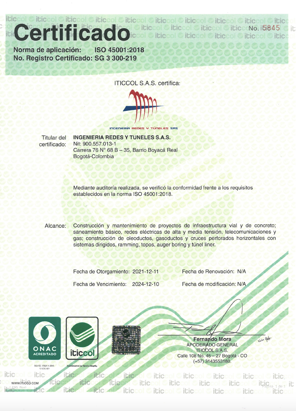 certificado 4501